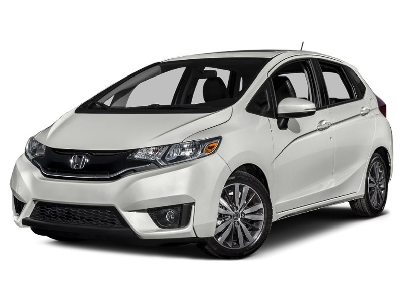 2015 Honda Fit 5dr HB CVT EX-L Navi White Orchid Pearl  Shot 4