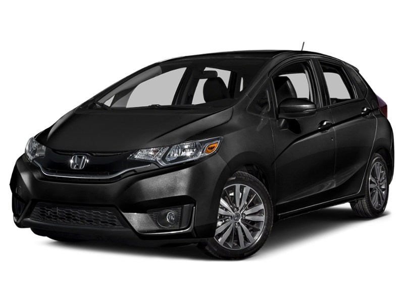 2015 Honda Fit 5dr HB CVT EX-L Navi Crystal Black Pearl  Shot 13