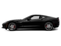2015 Chevrolet Corvette 2dr Stingray Z51 Cpe w/3LT Black  Shot 3