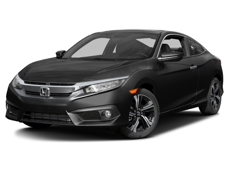 2016 Honda Civic Coupe 2dr CVT Touring Crystal Black Pearl  Shot 19