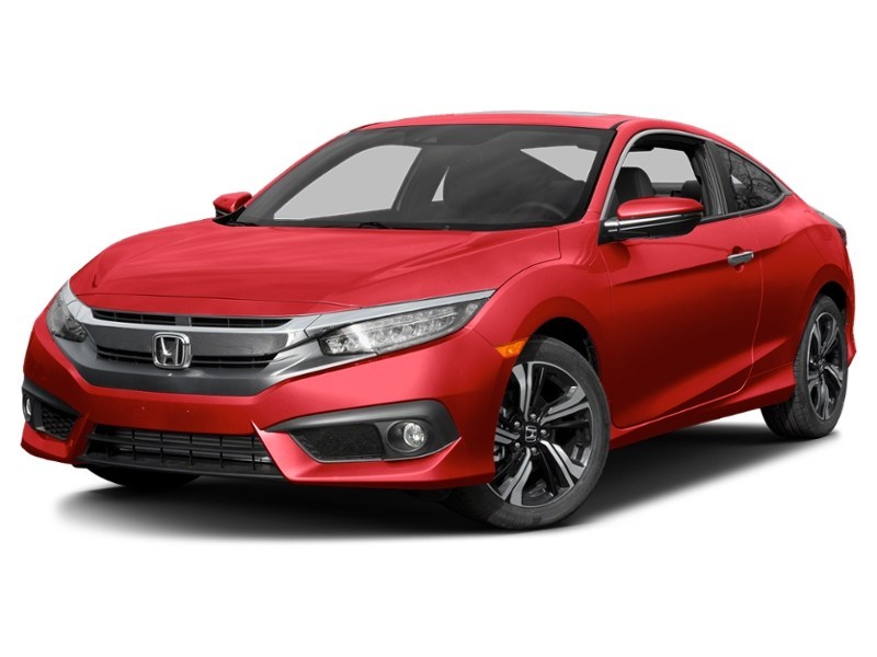 2016 Honda Civic Coupe 2dr CVT Touring Rallye Red  Shot 29