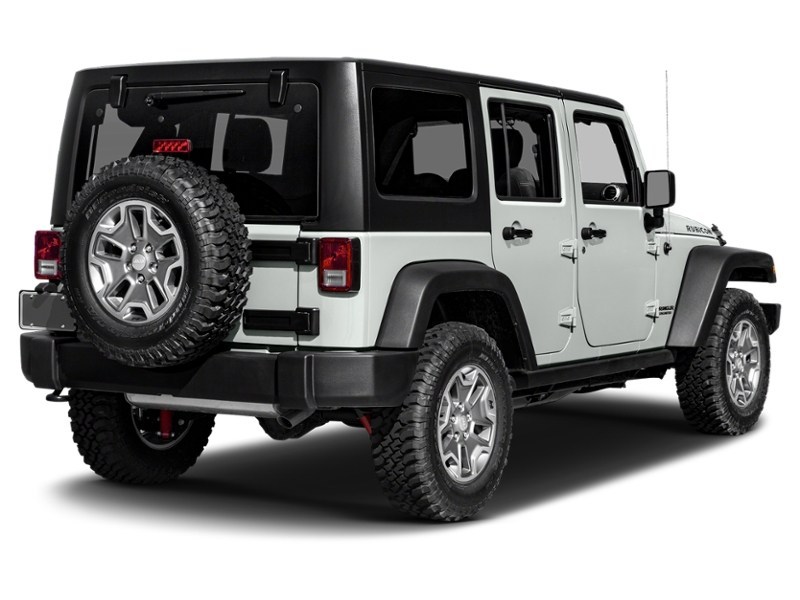 2016 Jeep Wrangler Unlimited 4WD 4dr Rubicon Bright White  Shot 50