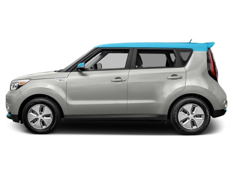 2017 Kia Soul EV 5dr Wgn Pearl White/Sky Blue Two-Tone  Shot 11