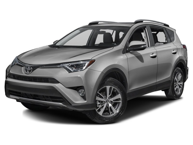 2017 Toyota RAV4 AWD 4dr XLE Silver Sky Metallic  Shot 4