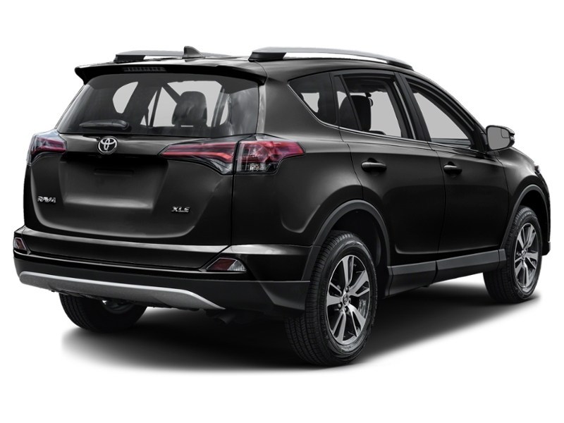 2017 Toyota RAV4 AWD 4dr XLE Black  Shot 11