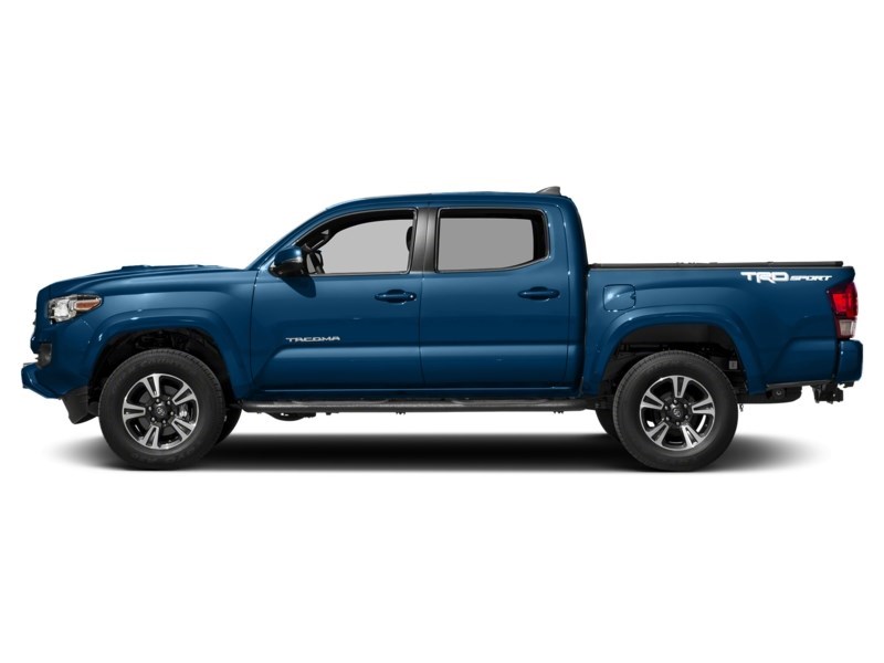2017 Toyota Tacoma 4WD Double Cab V6 TRD Sport|Accident Free|Safetied Blazing Blue Metallic  Shot 45