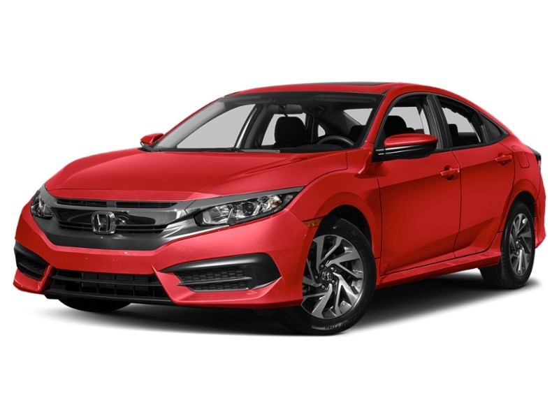 2017 Honda Civic Sedan 4dr CVT EX Rallye Red  Shot 26