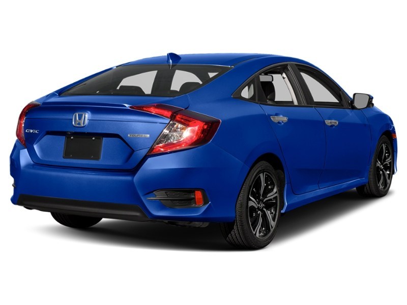 2017 Honda Civic Sedan 4dr CVT Touring Aegean Blue Metallic  Shot 6