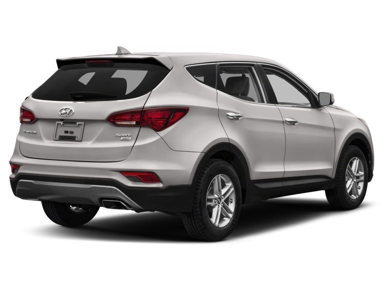 2018 Hyundai Santa Fe Sport 2.4L FWD Sparkling Silver  Shot 24