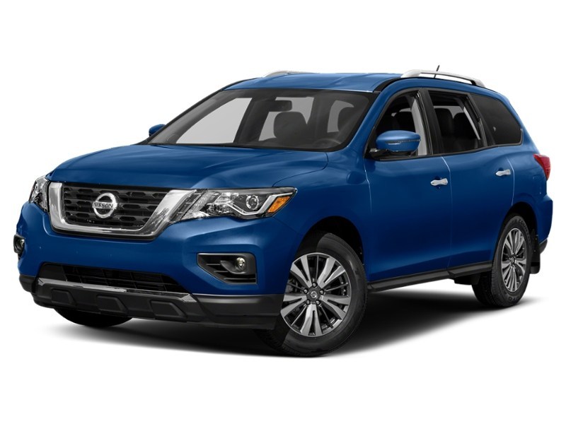 2017 Nissan Pathfinder 4WD 4dr SL Caspian Blue Metallic  Shot 28