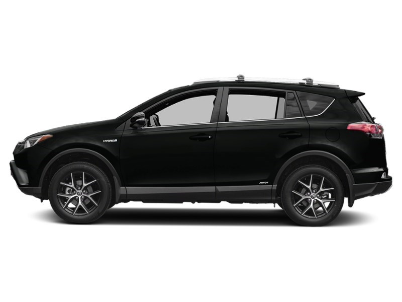 2018 Toyota RAV4 Hybrid AWD Hybrid SE Black Sand Pearl  Shot 3