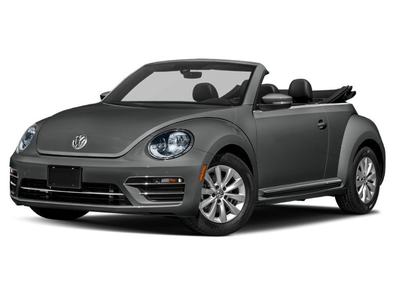 2018 Volkswagen Beetle Trendline Auto Platinum Grey Metallic w/Black Roof  Shot 19