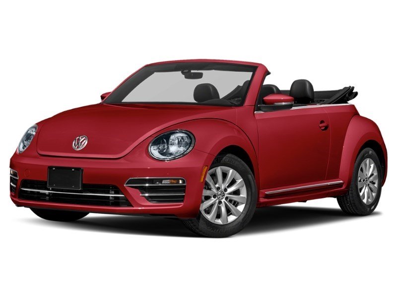 2018 Volkswagen Beetle Trendline Auto Tornado Red w/Black Roof  Shot 40