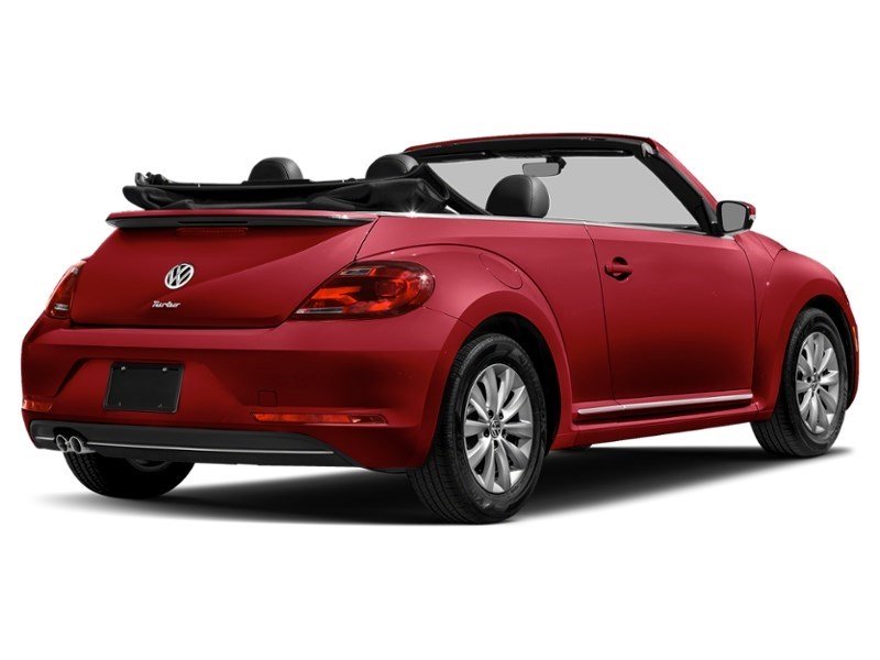 2018 Volkswagen Beetle Trendline Auto Tornado Red w/Black Roof  Shot 38
