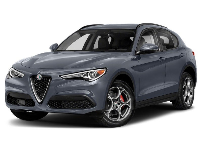 2018 Alfa Romeo Stelvio Ti Sport AWD Stromboli Grey Metallic  Shot 46