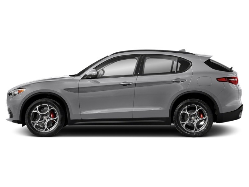 2018 Alfa Romeo Stelvio Ti Sport AWD Silverstone Grey Metallic  Shot 9