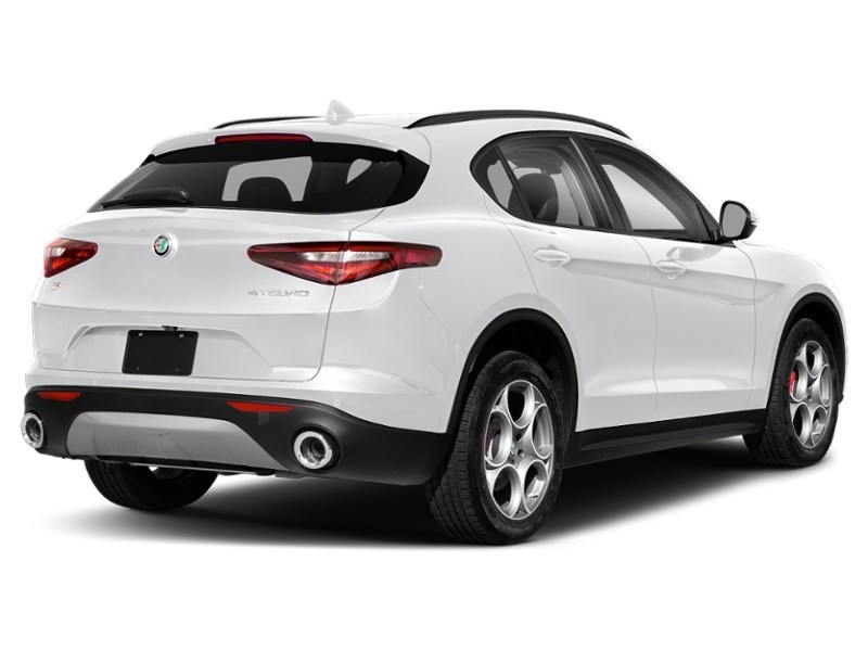 2018 Alfa Romeo Stelvio Ti Sport AWD Alfa White  Shot 14