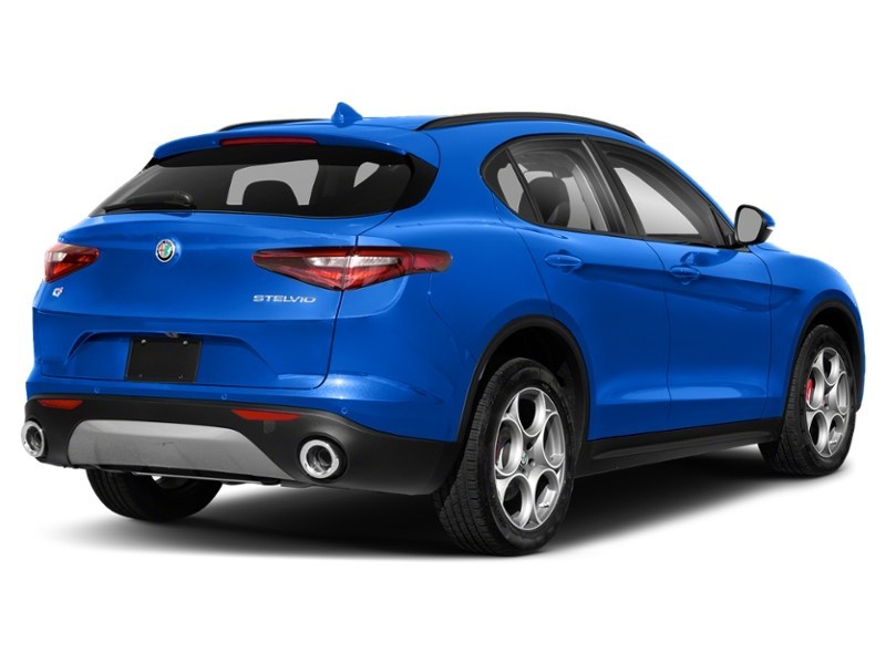 2018 Alfa Romeo Stelvio Ti Sport AWD Misano Blue Metallic  Shot 30