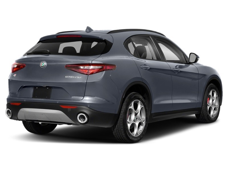2018 Alfa Romeo Stelvio Ti Sport AWD Stromboli Grey Metallic  Shot 44
