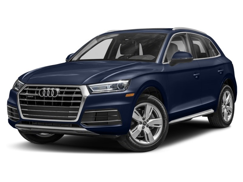 2020 Audi Q5 Progressiv 45 TFSI quattro Navarra Blue Metallic  Shot 4
