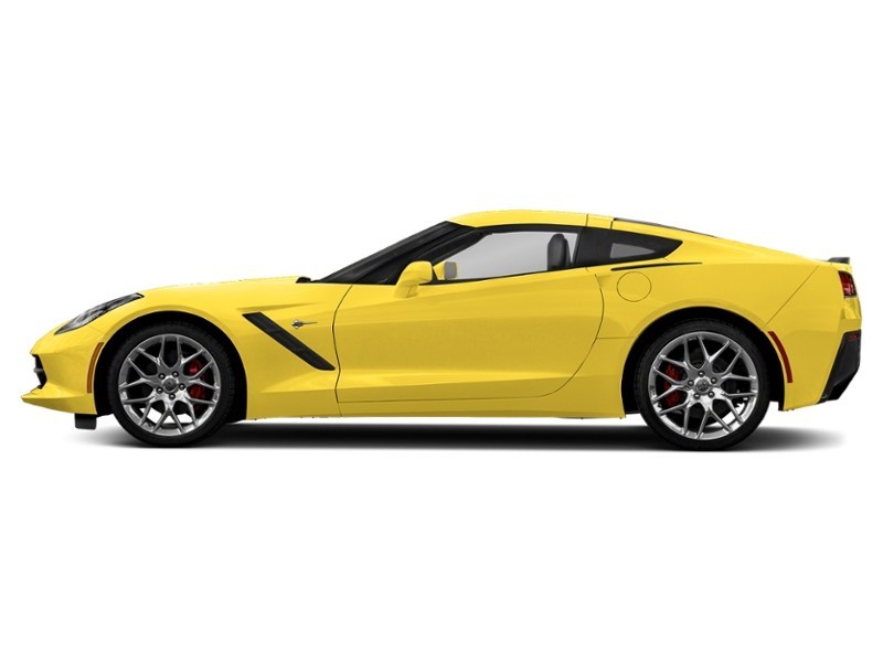 2018 Chevrolet Corvette 2dr Stingray Cpe w/1LT Corvette Racing Yellow Tintcoat  Shot 41