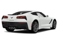 2018 Chevrolet Corvette 2dr Stingray Cpe w/1LT Arctic White  Shot 2