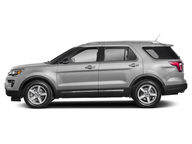 2019 Ford Explorer XLT 4WD Ingot Silver Metallic  Shot 5