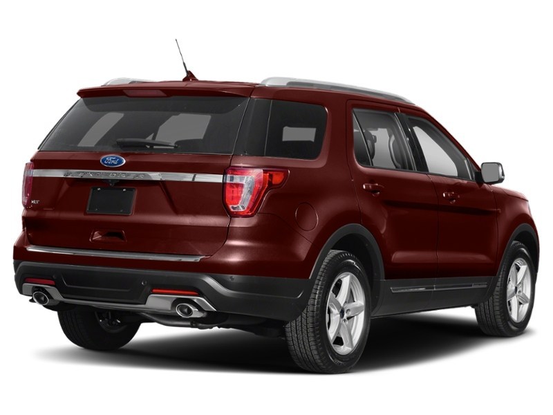 2018 Ford Explorer XLT 4WD Burgundy Velvet Metallic Tinted Clearcoat  Shot 36