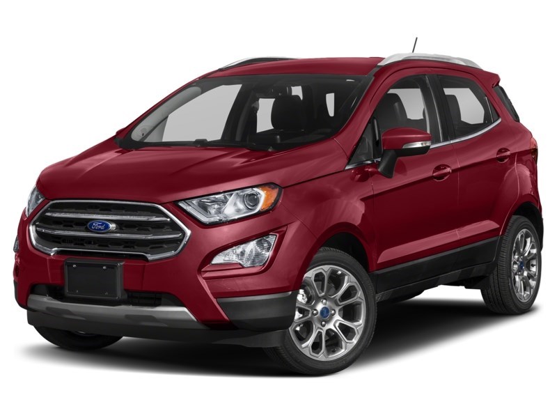 2018 Ford EcoSport Titanium 4WD Ruby Red Metallic Tinted Clearcoat  Shot 34