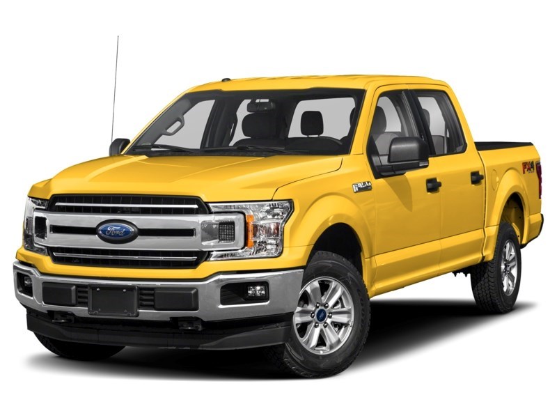 2019 Ford F-150 XLT 4WD SuperCrew 5.5' Box Yellow  Shot 49