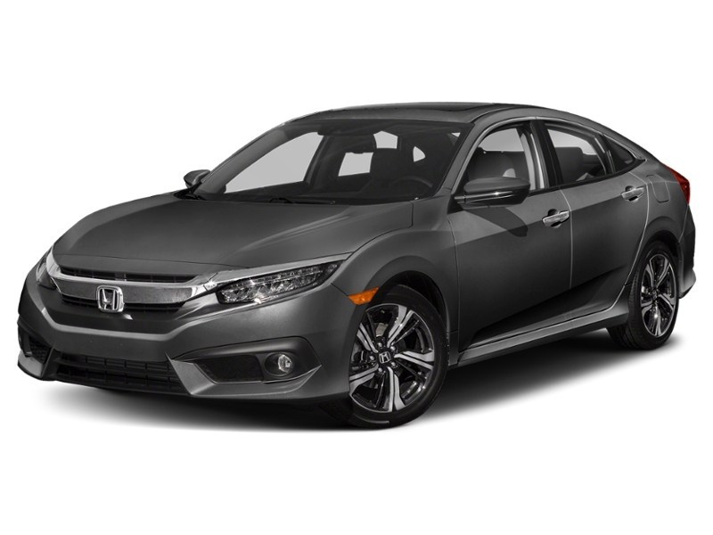 2018 Honda Civic Sedan Touring CVT Modern Steel Metallic  Shot 4