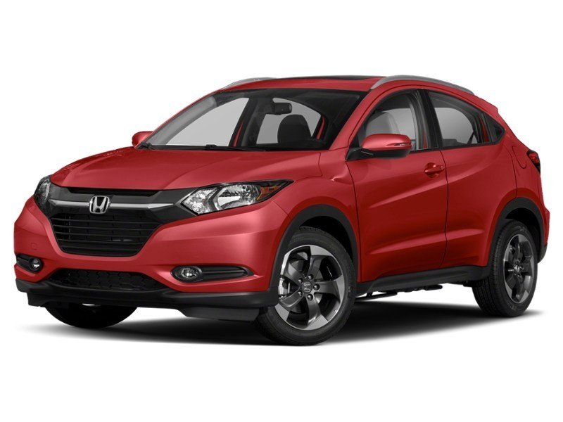 2018 Honda HR-V EX-L Navi AWD CVT Milano Red  Shot 4