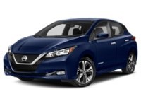 2018 Nissan LEAF SL Hatchback Deep Blue Pearl  Shot 4