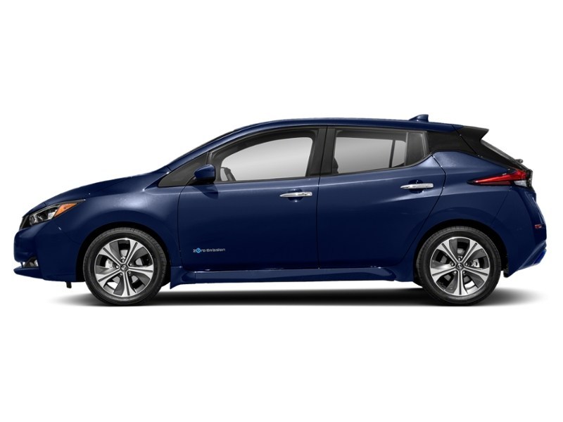 2018 Nissan LEAF SL Hatchback Deep Blue Pearl  Shot 5