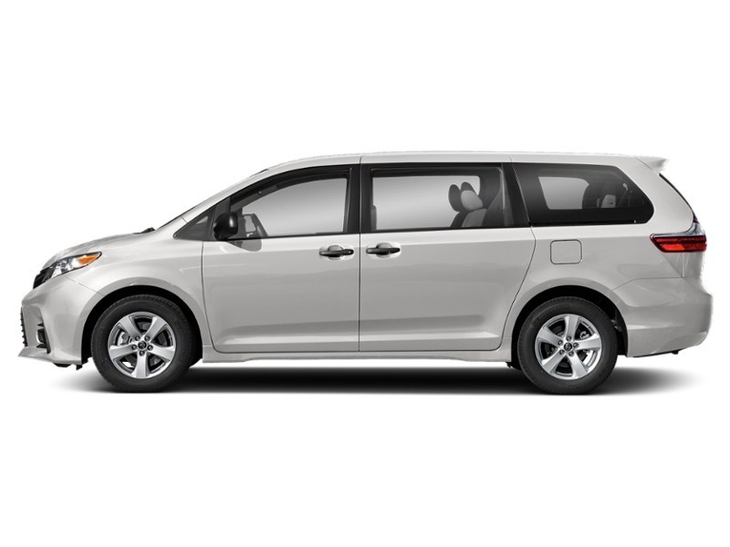 2019 Toyota Sienna LE 8-Passenger FWD Super White  Shot 3