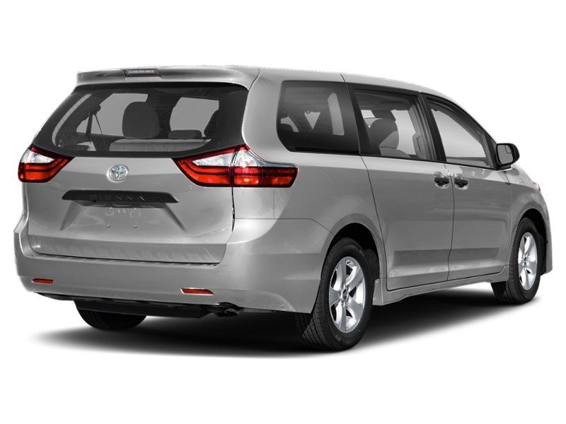 2020 Toyota Sienna LE 8-Passenger FWD Celestial Silver Metallic  Shot 9
