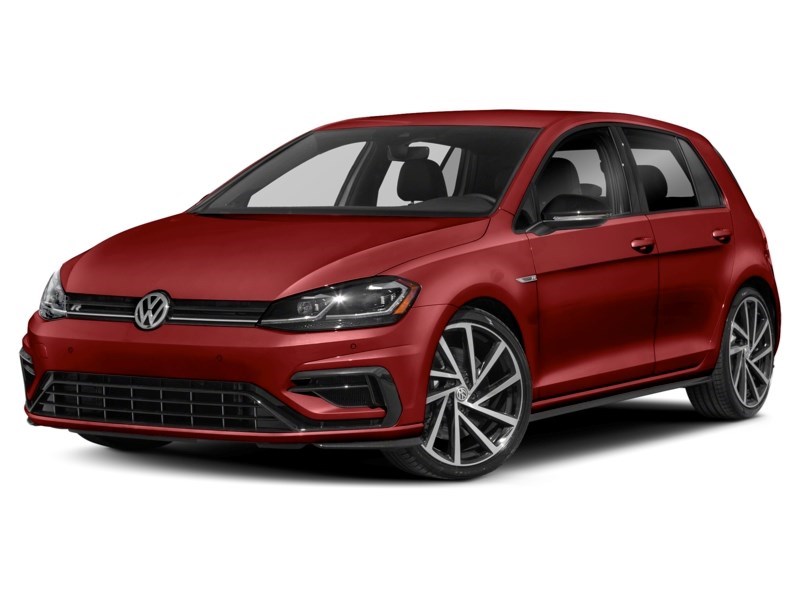 2018 Volkswagen Golf R 5-door DSG Bordeaux Red Pearl  Shot 53