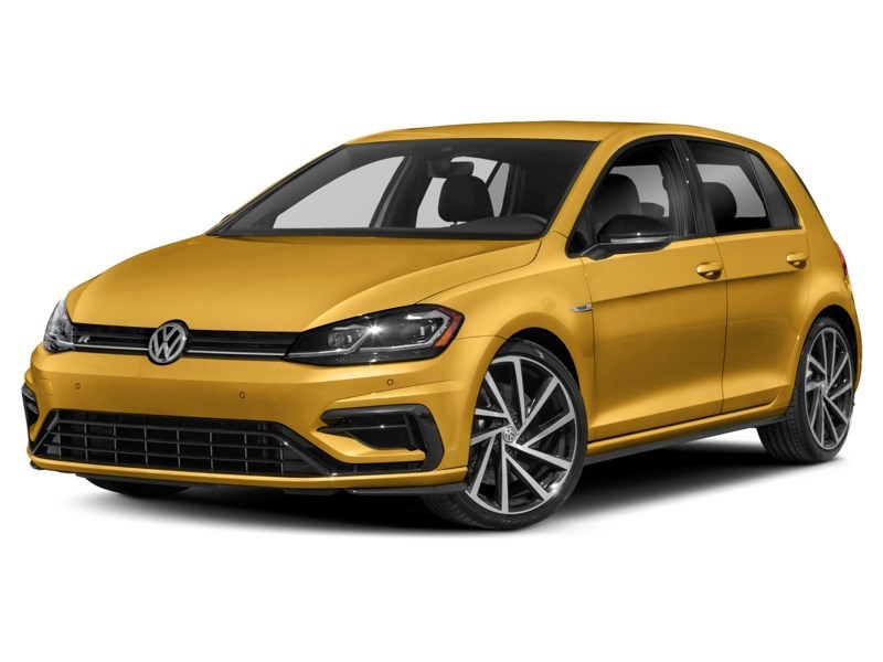 2018 Volkswagen Golf R 5-door DSG Curry Yellow  Shot 68