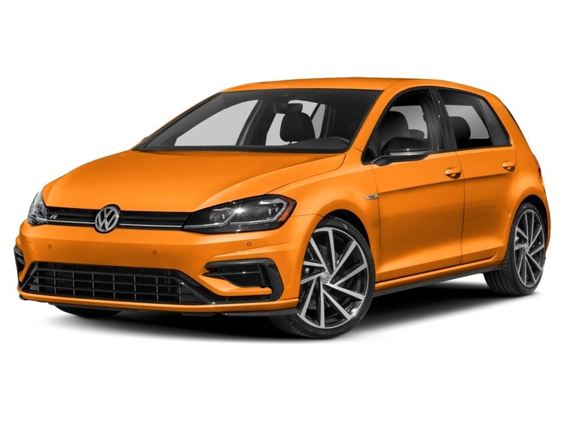 2018 Volkswagen Golf R 5-door DSG Magma Orange  Shot 74