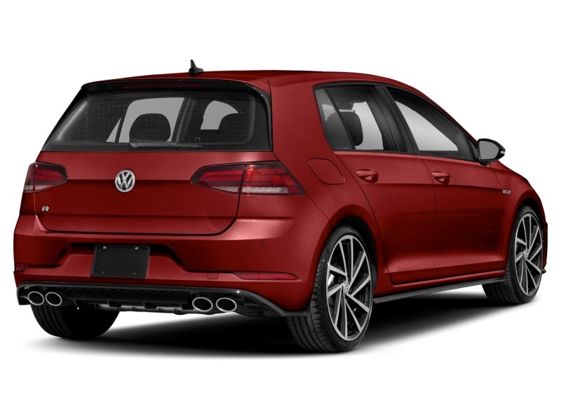 2018 Volkswagen Golf R 5-door DSG Bordeaux Red Pearl  Shot 55