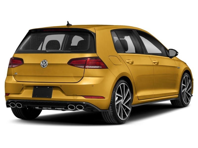 2018 Volkswagen Golf R 5-door DSG Curry Yellow  Shot 73