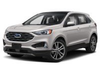 2019 Ford Edge Titanium AWD White Platinum Metallic Tri-Coat  Shot 1
