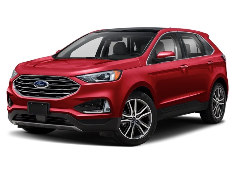 2020 Ford Edge SEL AWD Rapid Red Metallic Tinted Clearcoat  Shot 26