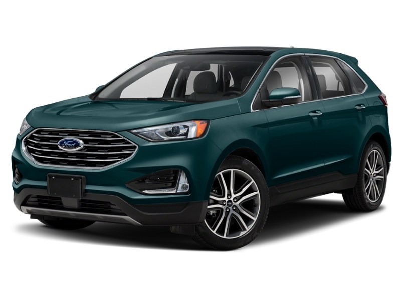 2020 Ford Edge SEL AWD Dark Persian Green Metallic  Shot 1