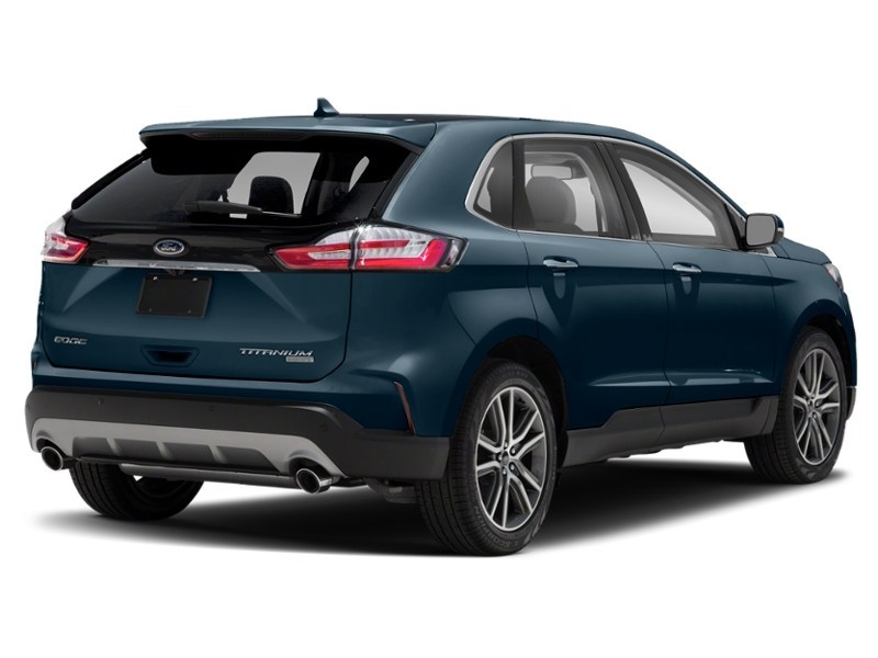 2019 Ford Edge Titanium AWD Blue Metallic  Shot 24