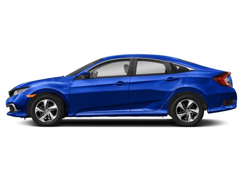 2020 Honda Civic LX CVT Aegean Blue Metallic  Shot 4