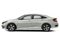 2020 Honda Civic Sedan LX CVT Platinum White Pearl  Shot 3