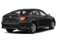 2019 Honda Civic LX CVT Crystal Black Pearl  Shot 6