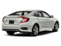2020 Honda Civic Sedan LX CVT Platinum White Pearl  Shot 2