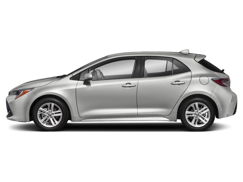 2019 Toyota Corolla Hatchback CVT Classic Silver Metallic  Shot 3